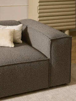 Modulaire bank Lennon (3-zits) uit bouclé