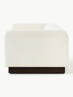 Modulaire bank Natalie (3-zits) van teddy-bouclé