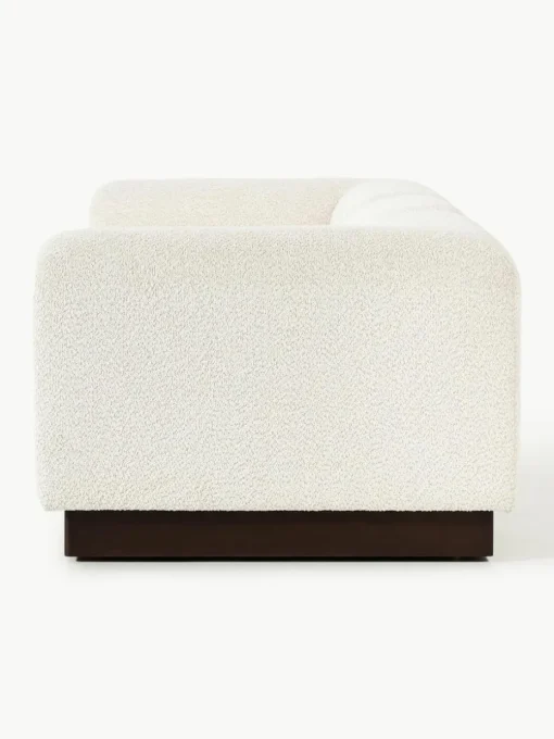 Modulaire bank Natalie (3-zits) van teddy-bouclé