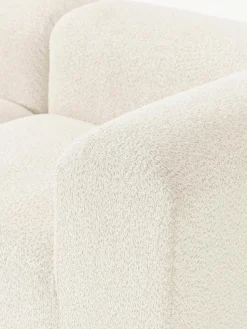 Modulaire bank Natalie (3-zits) van teddy-bouclé