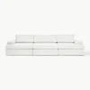 Modulaire bank Russell (4-zits) met afneembare hoezen