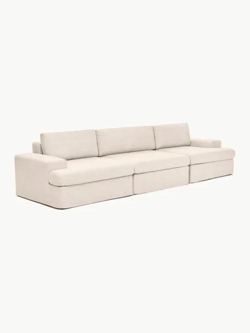 Modulaire bank Russell (4-zits) met afneembare hoezen