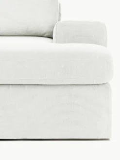 Modulaire bank Russell (4-zits) met poef (links/rechts)