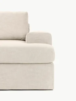 Modulaire bank Russell (4-zits) met poef, met afneembaar hoezen