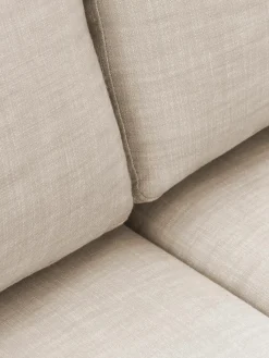 Modulaire bank Russell (4-zits) met poef, met afneembaar hoezen