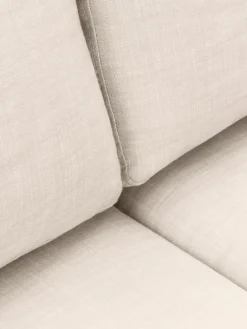 Modulaire bank Russell (4-zits) met poef, met afneembaar hoezen