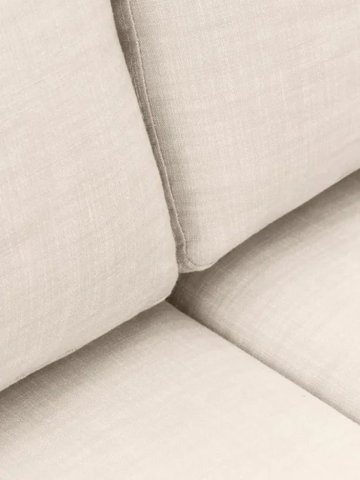 Modulaire bank Russell (4-zits) met poef, met afneembaar hoezen