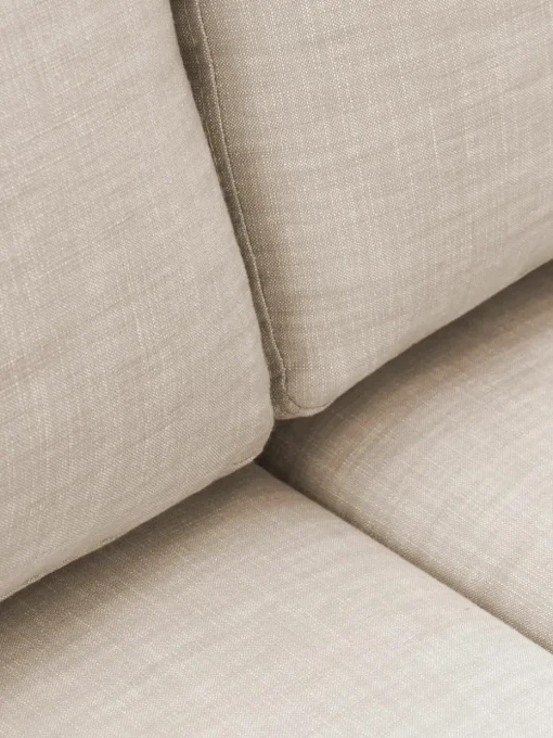 Modulaire bank Russell (4-zits) met poef, met afneembaar hoezen