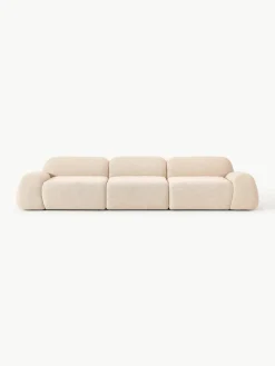 Modulaire bank Wolke (4-zits) van bouclé