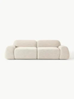 Modulaire bank Wolke (3-zits) van bouclé