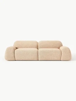 Modulaire bank Wolke (3-zits) van bouclé