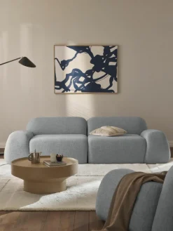 Modulaire bank Wolke (3-zits) van bouclé