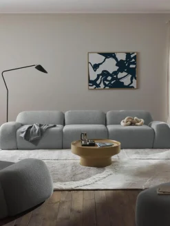 Modulaire bank Wolke (4-zits) van bouclé