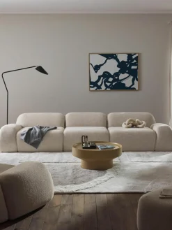 Modulaire bank Wolke (4-zits) van bouclé
