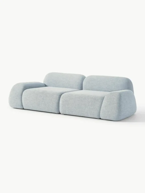 Modulaire bank Wolke (3-zits) van bouclé