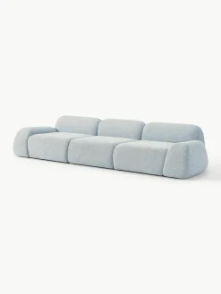 Modulaire bank Wolke (4-zits) van bouclé