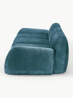 Modulaire bank Wolke (4-zits) van teddy bouclé