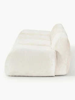 Modulaire bank Wolke (4-zits) van teddy-bouclé