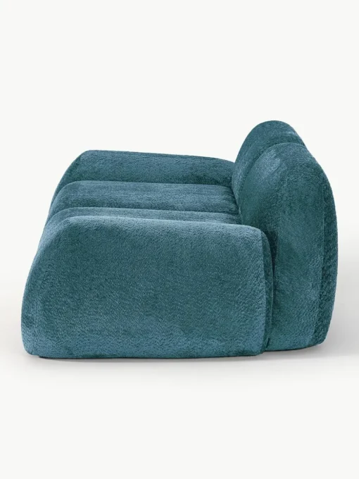 Modulaire bank Wolke (3-zits) van teddy bouclé