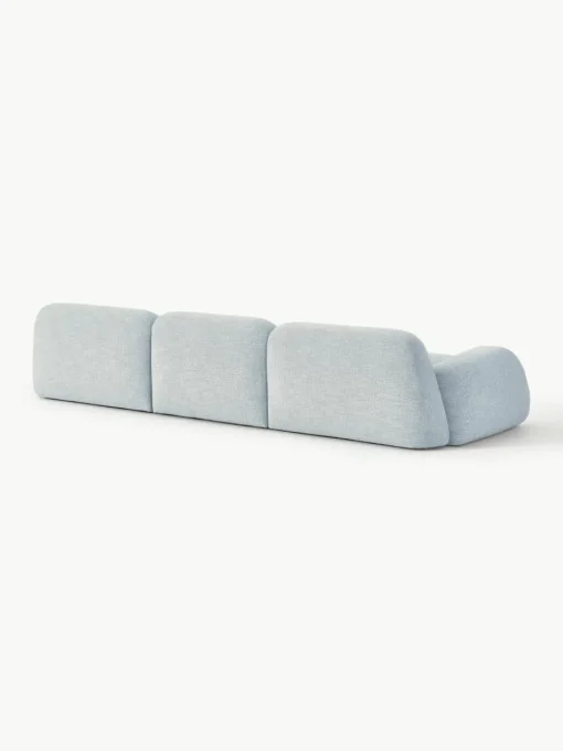 Modulaire bank Wolke (4-zits) van bouclé