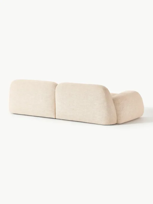 Modulaire bank Wolke (3-zits) van bouclé
