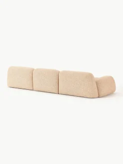 Modulaire bank Wolke (4-zits) van bouclé