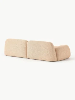 Modulaire bank Wolke (3-zits) van bouclé