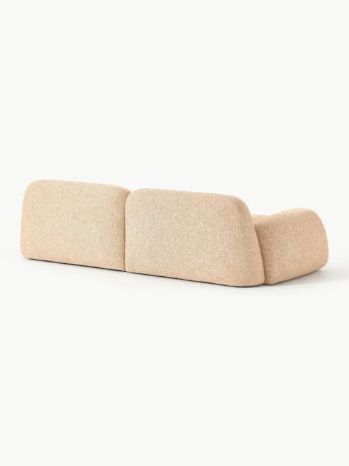 Modulaire bank Wolke (3-zits) van bouclé
