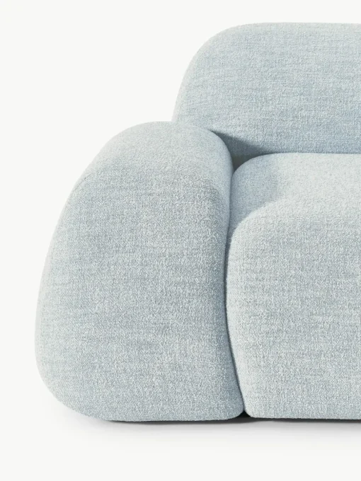 Modulaire bank Wolke (3-zits) van bouclé