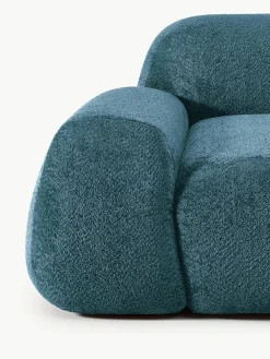 Modulaire bank Wolke (3-zits) van teddy bouclé