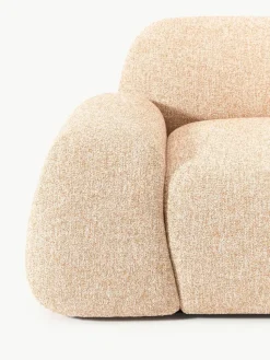 Modulaire bank Wolke (4-zits) van bouclé