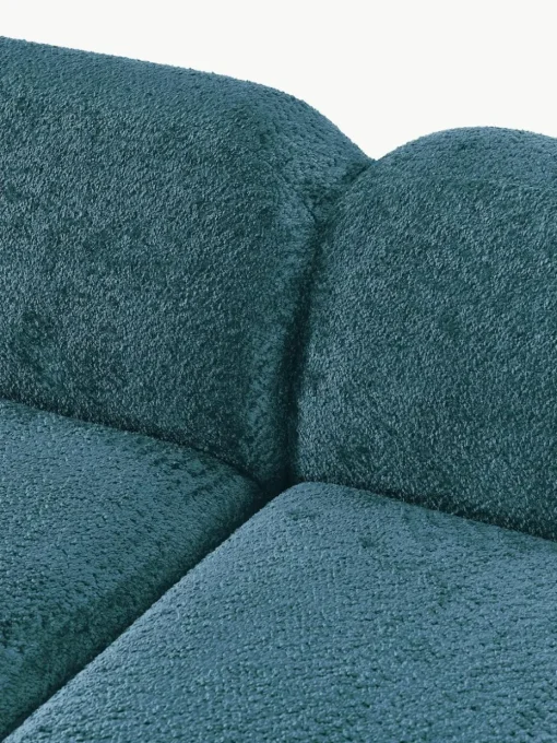 Modulaire bank Wolke (3-zits) van teddy bouclé