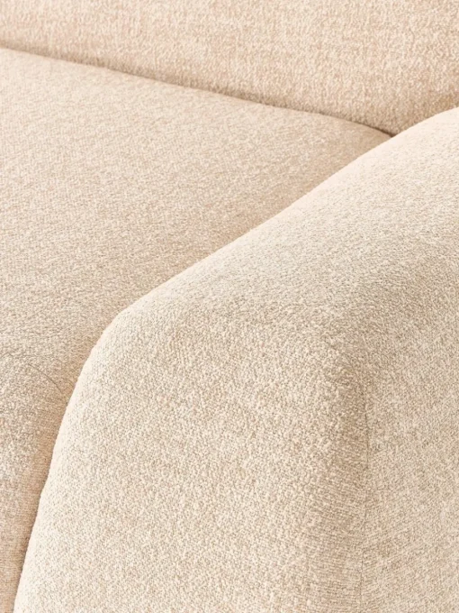 Modulaire bank Wolke (4-zits) van bouclé