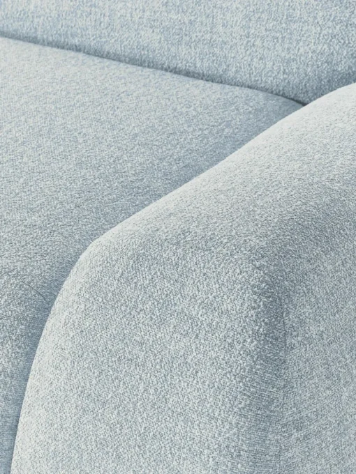 Modulaire bank Wolke (4-zits) van bouclé