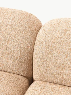 Modulaire bank Wolke (3-zits) van bouclé