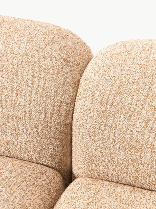 Modulaire bank Wolke (3-zits) van bouclé