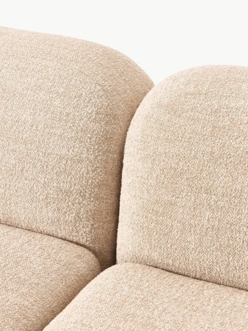 Modulaire bank Wolke (3-zits) van bouclé