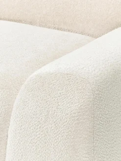 Modulaire bank Wolke (4-zits) van teddy-bouclé