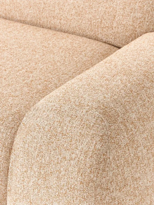 Modulaire bank Wolke (3-zits) van bouclé