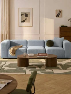 Modulaire bouclé bank Lena (4-zits)