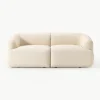 Modulaire bouclé bank Sofia (2-zits)