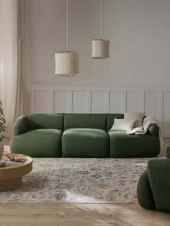 Modulaire bouclé bank Sofia (3-zits)