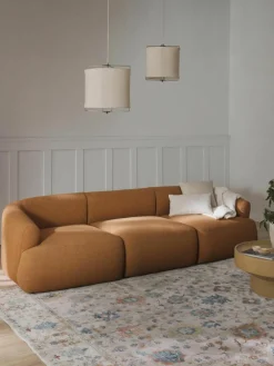 Modulaire bouclé bank Sofia (3-zits)