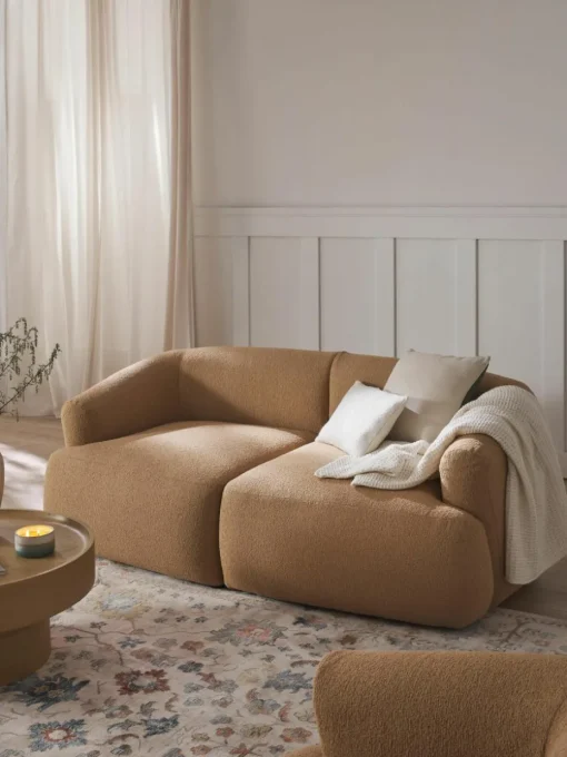 Modulaire bouclé bank Sofia (2-zits)