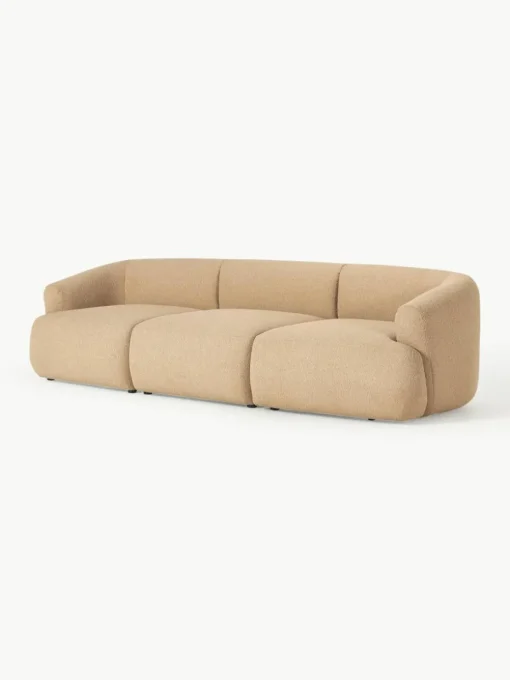 Modulaire bouclé bank Sofia (3-zits)