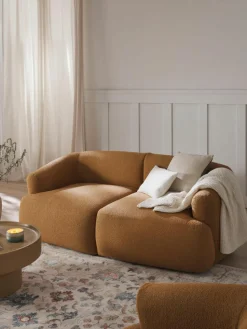 Modulaire bouclé bank Sofia (2-zits)