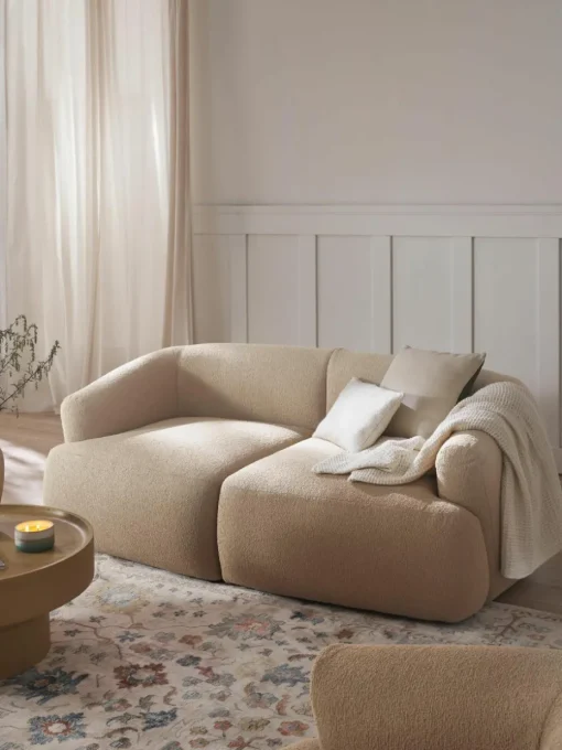 Modulaire bouclé bank Sofia (2-zits)