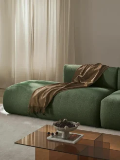 Modulaire bouclé chaise longue Sofia
