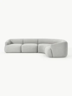Modulaire bouclé hoekbank Sofia (4 zits)