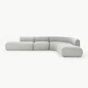 Modulaire bouclé hoekbank Sofia (4 zits)